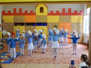 Šmoulové - závěrečné vystoupení 2017